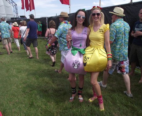 The Arrivals at Rewind Festival 2012