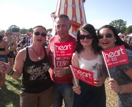 The Party People at Rewind Festival 2012