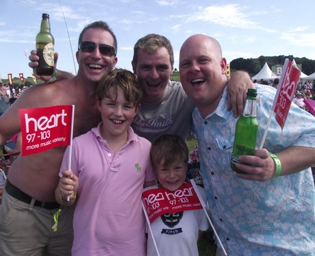 The Party People at Rewind Festival 2012