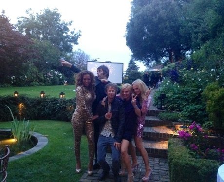 The Spice Girls and Liam Gallagher