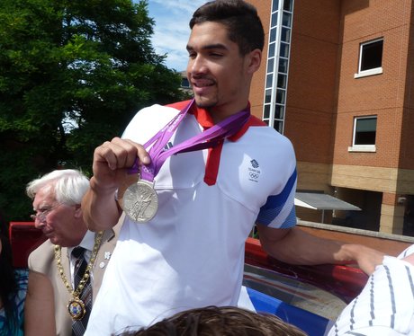 Olympian Louis in Peterborough