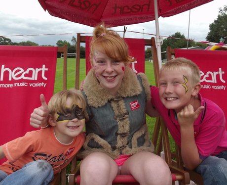 Heart at Cheddar Family Fun Day