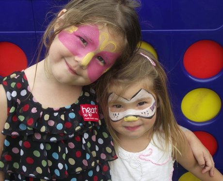 Heart at Cheddar Family Fun Day