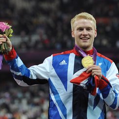 Jonnie Peacock at the Paralympic Games 2012