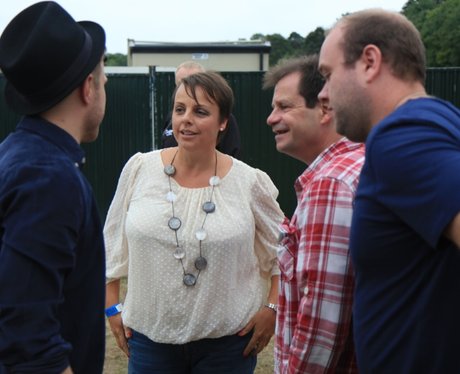 Backstage with Olly and Pixie