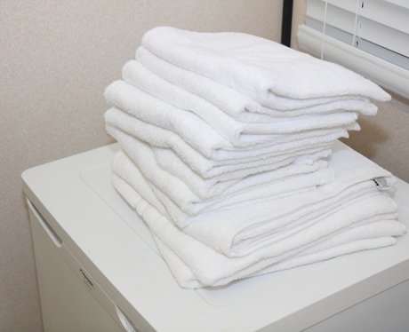 Olly Murs' towels