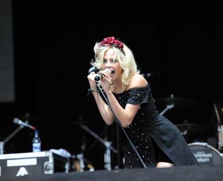 Pixie Lott on stage