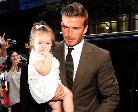 The Fashionable Dad: David Beckham - The Hottest Celebrity Dads - Heart