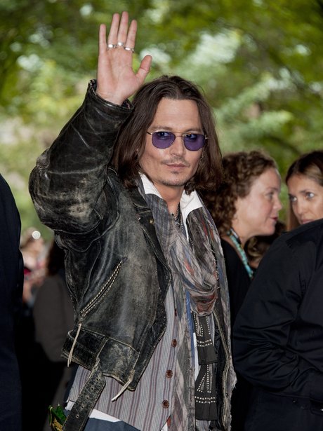 Johnny Depp at the Toronto Film Festival 2012