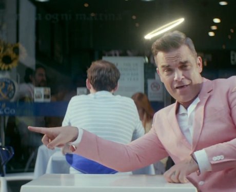 Robbie Williams Candy video stills