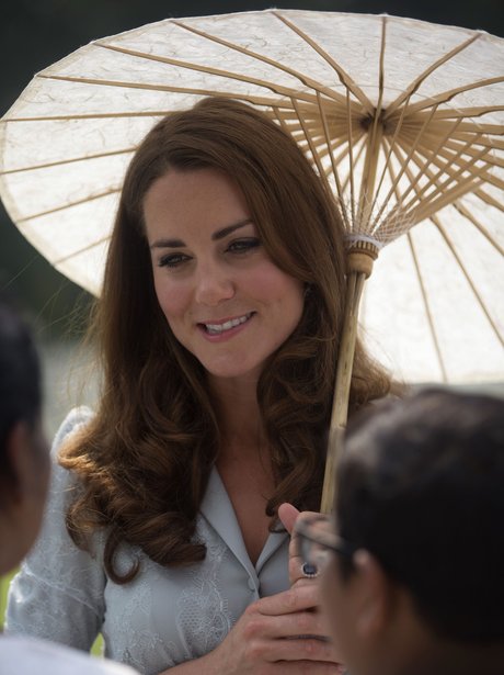 Kate Middleton and Prince William in the far east