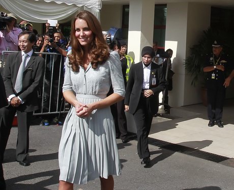 Kate Middleton and Prince William in the far east
