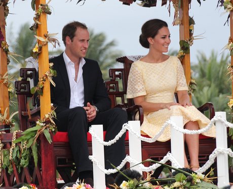 The Duke and Duchess of Cambridge in the Solomon Islands