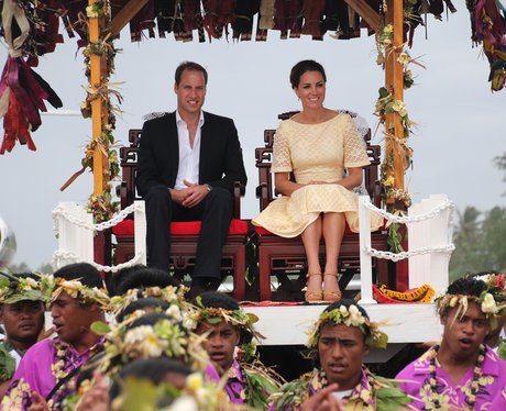 The Duke and Duchess of Cambridge in the Solomon Islands