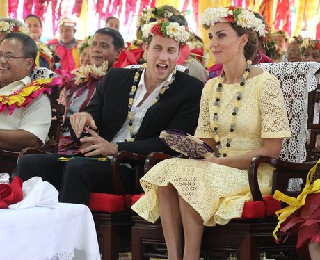 The Duke and Duchess of Cambridge in the Solomon Islands
