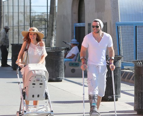 Una Healy and Ben Foden together