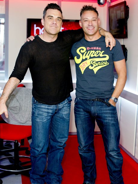 Robbie Williams and Toby Anstis
