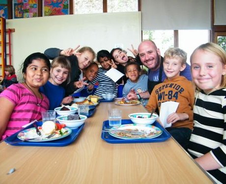 school dinner tour