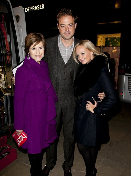 london christmas lights with robbie williams