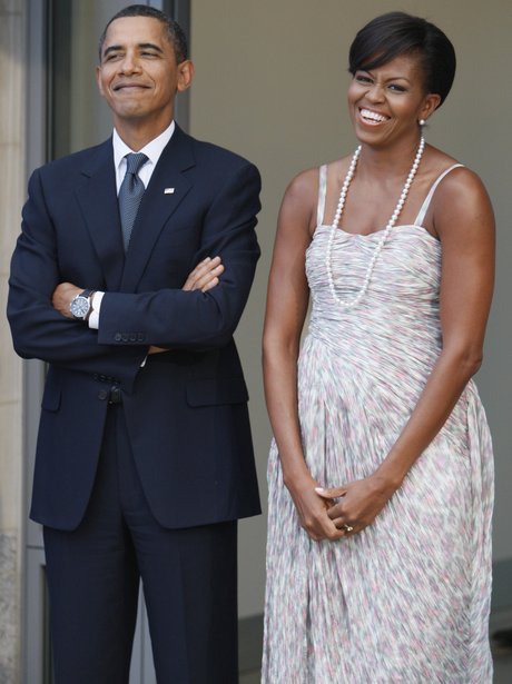 Michelle Obama does Summer - First Lady Fashion - Heart