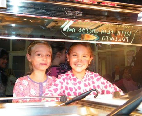 school dinner tour