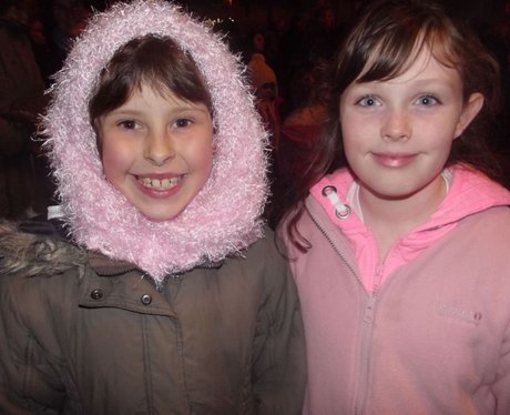 The Mall Christmas Lights with JLS