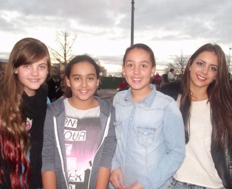 The Mall Christmas Lights with JLS