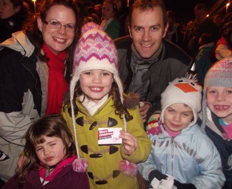 The Mall Christmas Lights with JLS