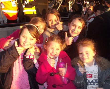 The Mall Christmas Lights with JLS