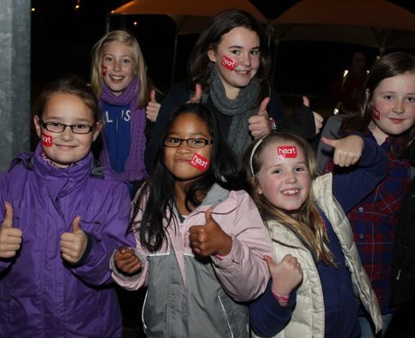 The Mall Christmas Lights with JLS