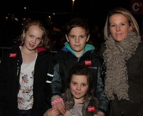 The Mall Christmas Lights with JLS