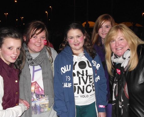 The Mall Christmas Lights with JLS
