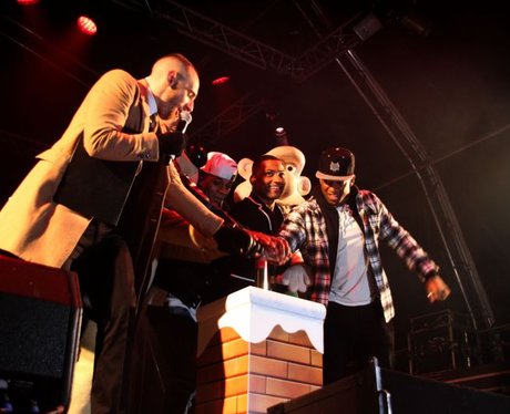 The Mall Christmas Lights with JLS