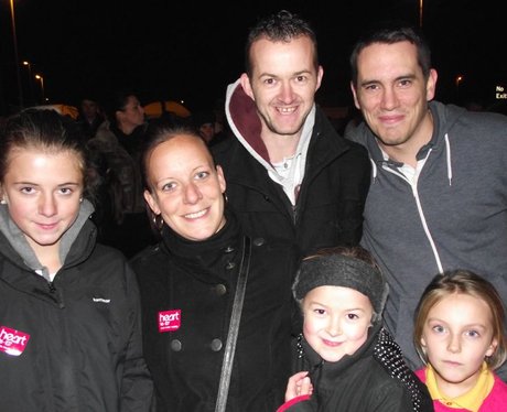 The Mall Christmas Lights with JLS