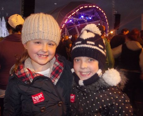 The Mall Christmas Lights with JLS