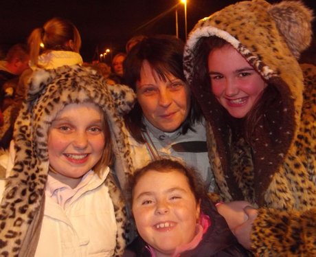 The Mall Christmas Lights with JLS