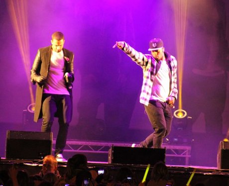 The Mall Christmas Lights with JLS