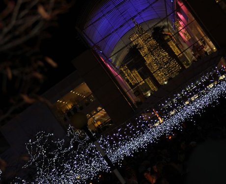 The Mall Christmas Lights with JLS