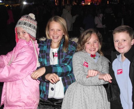 The Mall Christmas Lights with JLS
