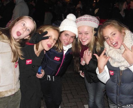 The Mall Christmas Lights with JLS