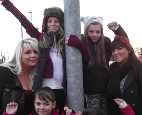 The Mall Christmas Lights with JLS