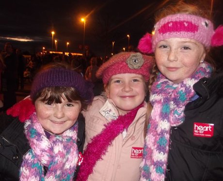 The Mall Christmas Lights with JLS