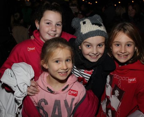 The Mall Christmas Lights with JLS