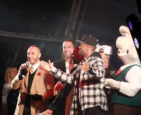 The Mall Christmas Lights with JLS