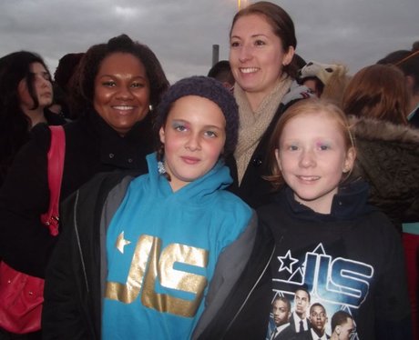 The Mall Christmas Lights with JLS