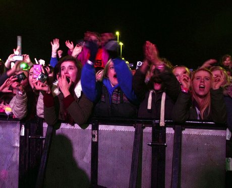 The Mall Christmas Lights with JLS