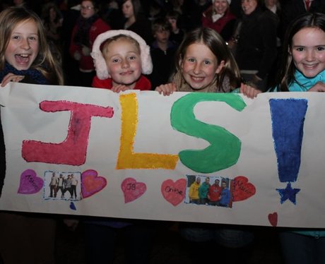 The Mall Christmas Lights with JLS