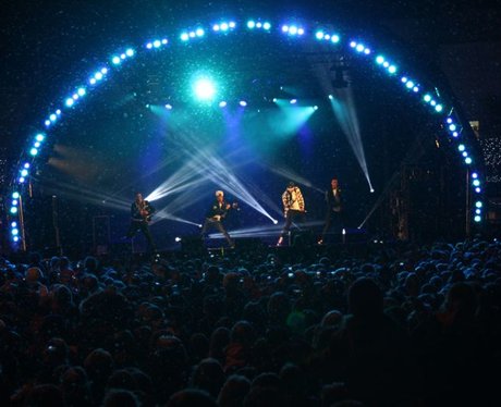 The Mall Christmas Lights with JLS