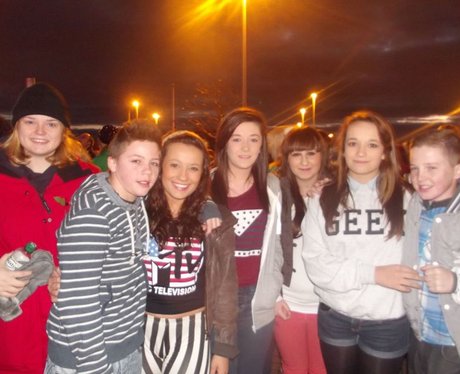 The Mall Christmas Lights with JLS