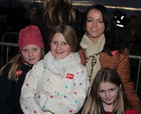 The Mall Christmas Lights with JLS